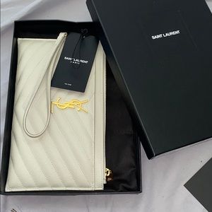 Authentic Yves St. Laurent Wristlet